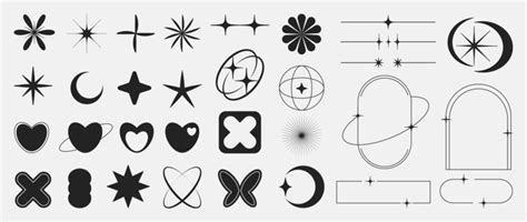 Y2k Star Vector Art, Icons, and Graphics for Free Download