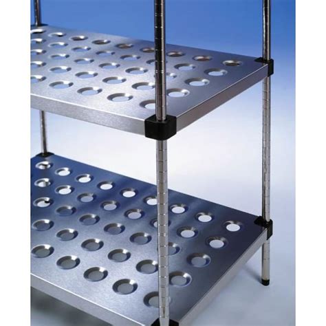 Ez Store Tier Stainless Steel Perforated Shelving