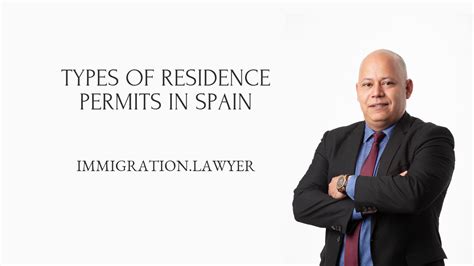 Types Of Residence Permits In Spain Inmigration Lawyer In Spain