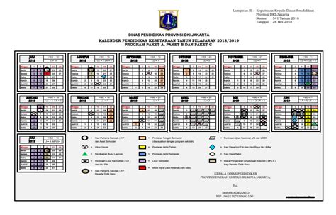 Kalender Pendidikan Sekolah Tahun Ajaran Baru 2020 2021