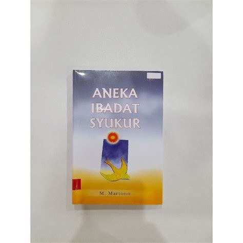 Jual Buku Aneka Ibadat Syukur Shopee Indonesia