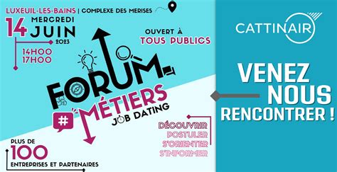 Forum Metiers Luxeuil Les Bains 14 Juin 2023