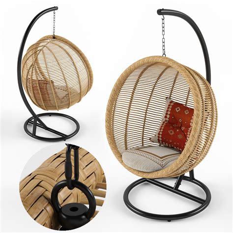 3D hampstead hanging nest chair - TurboSquid 1647605