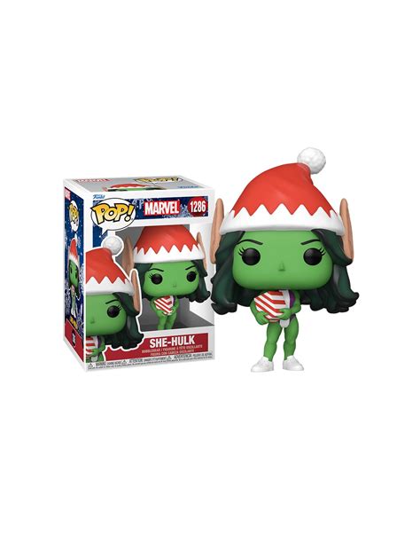 Funko Pop Marvel Holiday She Hulk Tienda Funko Pop Oficial