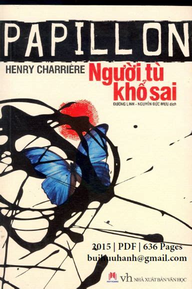 Papillon Người Tù Khổ Sai NXB Văn Học 2015 Henry Charrière 636