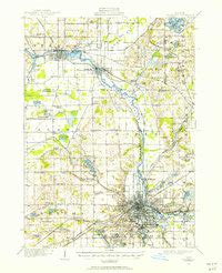 1916 Map of Kalamazoo, MI — High-Res | Pastmaps