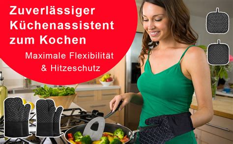 Phantasy Ofenhandschuh und Topflappen Set 260 Hitzebeständige