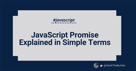 What Is A Promise Javascript Promises For Beginners