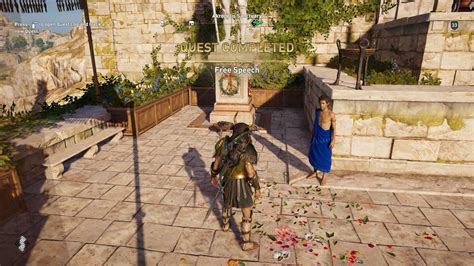 Assassins Creed Odyssey Free Speech Walkthrough