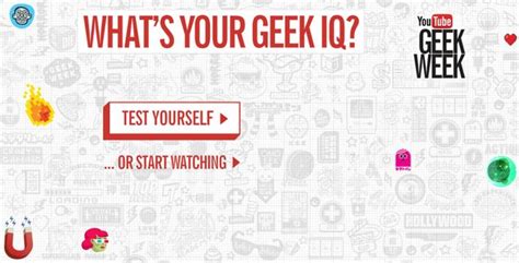 Youtube Geek Week Les Permite Conocer Su Geek Iq Contestando 8 Preguntas