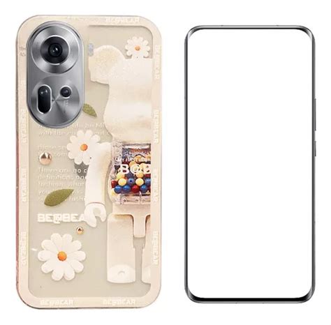 Funda Para Oppo Reno 11 5g Oso Muñeco Tener Vidrio Membrana Cuotas