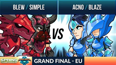 Blew SimpLe Vs Acno Blaze Grand Final Spring Championship EU