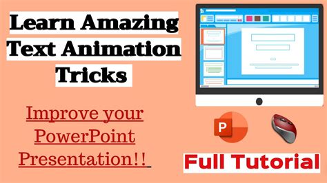 Learn Powerpoint Text Animation Effects Typewriter Effect