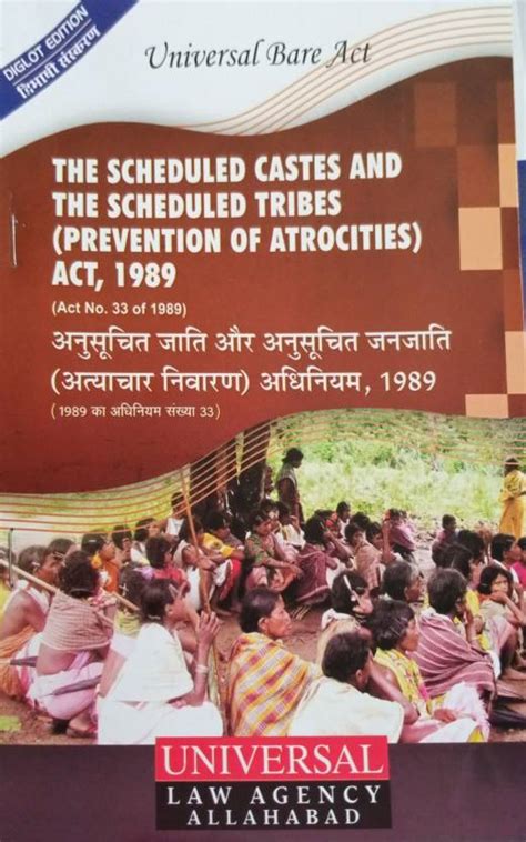 The Scheduled Castes And The Scheduled Tribes Prevention Of Atrocities