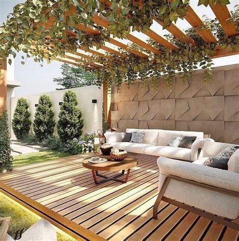 Modelos De Pergolados Para Decorar Sua Casa Backyard Patio Ideas