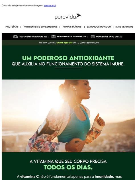 Pura Vida BR Vitamina C além da sua imunidade Milled