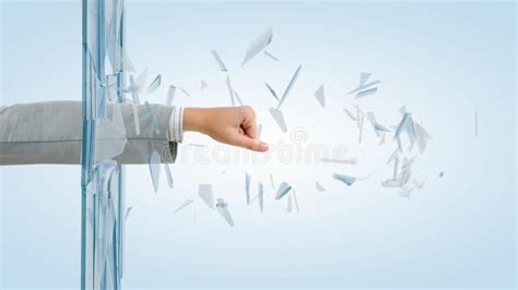 Fist Broken Glass Stock Photos Free Royalty Free Stock Photos