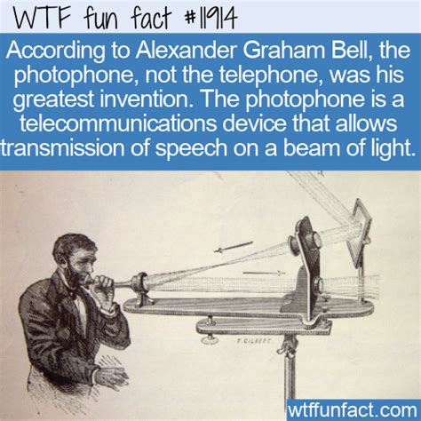 WTF Fun Fact - Alexander Graham Bell's Greatest Invention