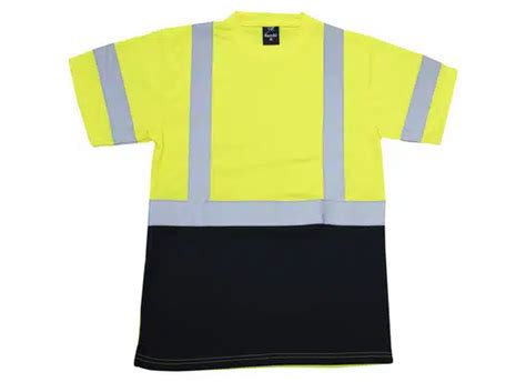 Remera Hi Viz Manga Corta Amarilla Azul Primosur