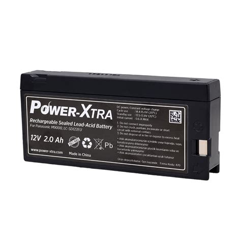 Power Xtra 12V 2 0 Ah M9000 Lead Acid Battery Power Xtra