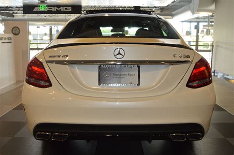 C63S Rear View Amg C63 Amg Mercedes Benz