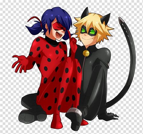 Adrien Agreste Plagg Ladybird Black Cat Sticker Lady Bug Transparent