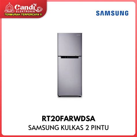 Jual SAMSUNG Kulkas 2 Pintu 203 Liter RT20FARWDSA Shopee Indonesia