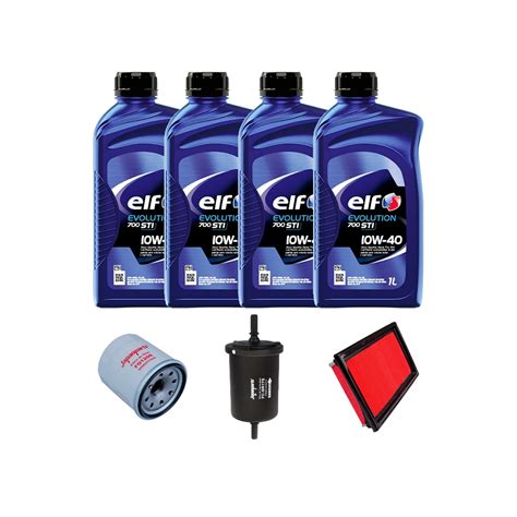 Kit Troca Oleo Nissan Livina Tiida 1 8 16v Flex Elf 10w40 Shopee Brasil