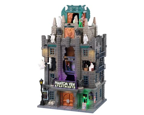 Phantom View Apartments 35011 Lemax Spooky Town EHobbyTools