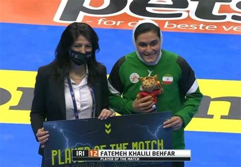 Iran Handball Goalkeeper Khalili Named Player of Match - Sports news ...