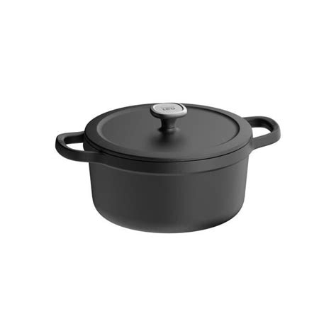 BergHOFF Cocotte Avec Couvercle Graphite En Fonte De Fer 26cm Leo