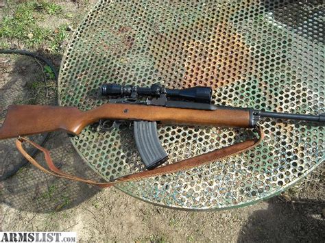 ARMSLIST - For Sale: RUGER MINI 30 7.62x39 Scoped for Deer Hunting