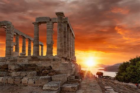 Kaap Sounion en tempel van Poseidon Halve dag privétour 2023 Athene