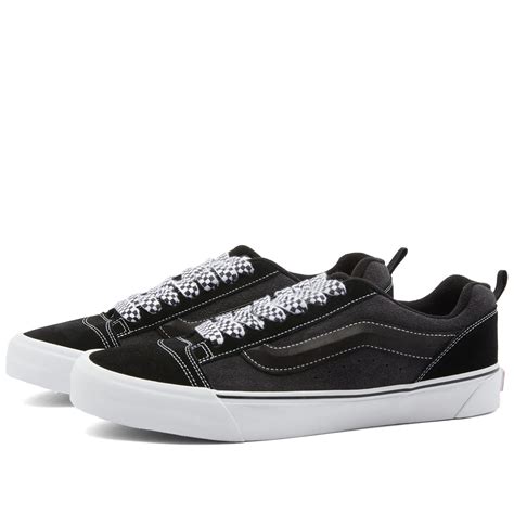 Vans Vault Knu Skool Vlt Lx Suede Black Charcoal End Nz