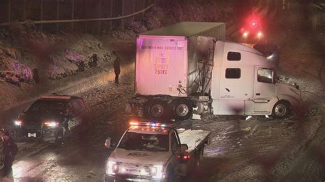 Tractor Trailer Driver Ticketed Following Interstate 490 Eastbound Crash