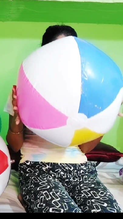 Blowing Up Beach Ball 24 Inch Pt 2royal Khushi Royalkhushi Royalkhushivlogs Youtube