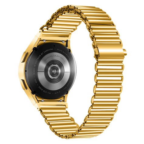 Samsung Galaxy Watch Classic Mm Loop Stahlarmband Gold