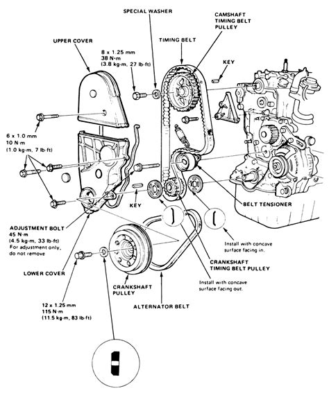 How To Replace Timing Belt And Water Pump Honda Civic Honda