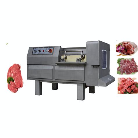 Commercial Pork Beef Cube Cutting Frozen Fresh Meat Dicer Machine