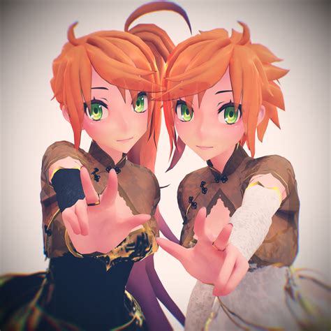 Vocaloid Anon And Kanon MMD Anitaabc Deviantart Art New