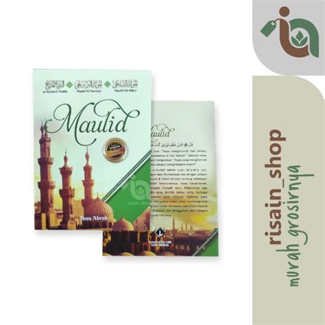 Jual Maulid Diba I Maulid Barzanji Al Burdatul Madih Terjemah Dan