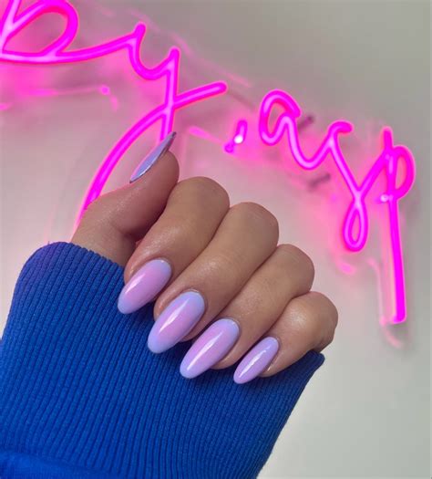 Aura Nails 🪬 In 2023 Nails Airbrush Nails Purple Nails