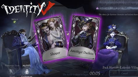 Identity V 8v2 Duo Hunter Bloody Queen Amethyst Duchess With Wax