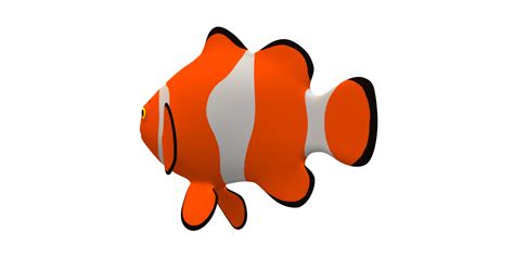 Payaso Pescado Aislado En Un Transparente Antecedentes Png