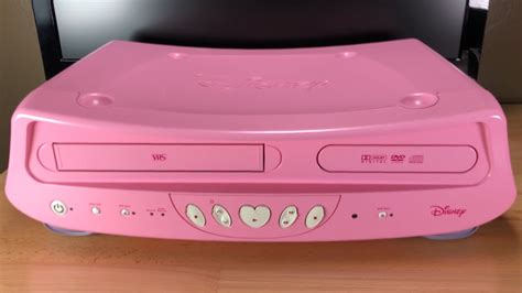 Retro Walt Disney Princess CRT TV DVD VHS Player Combo 19 Bako Sante Be