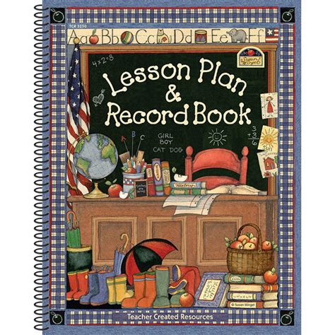 Susan Winget Lesson Plan And Record Book Tcr3250 Teacher Created