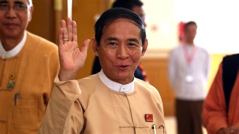 Win Myint elected as New President of Myanmar