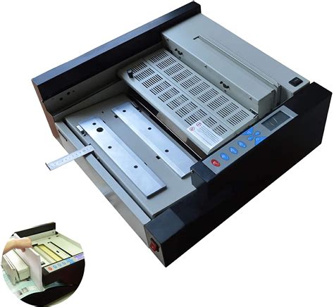 INTBUYING Automatic A3 Book Binding Machine Electric LCD Hot Melt Book