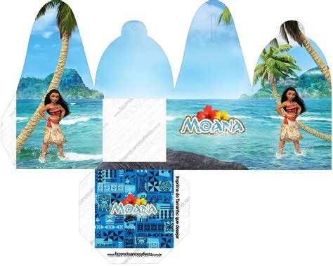 Caixa Foto Moana Fazendo A Nossa Festa Festa Moana Moana