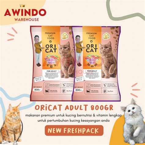 Jual Termurah Ori Cat Adult Freshpack Makanan Premium Pakan Kucing